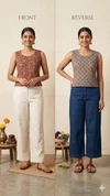 K 812 Vol 2 By Naisha Cotton Printed Reversible Ladies Crop Tops